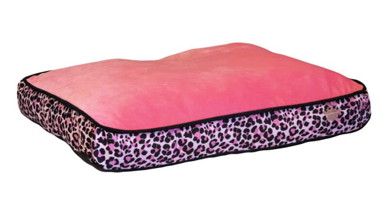 materasso per cani rosa
