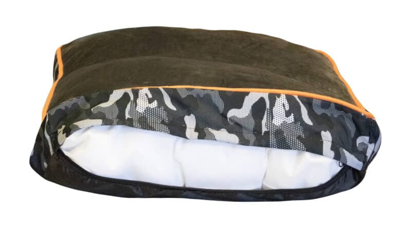 materasso per cani camouflage