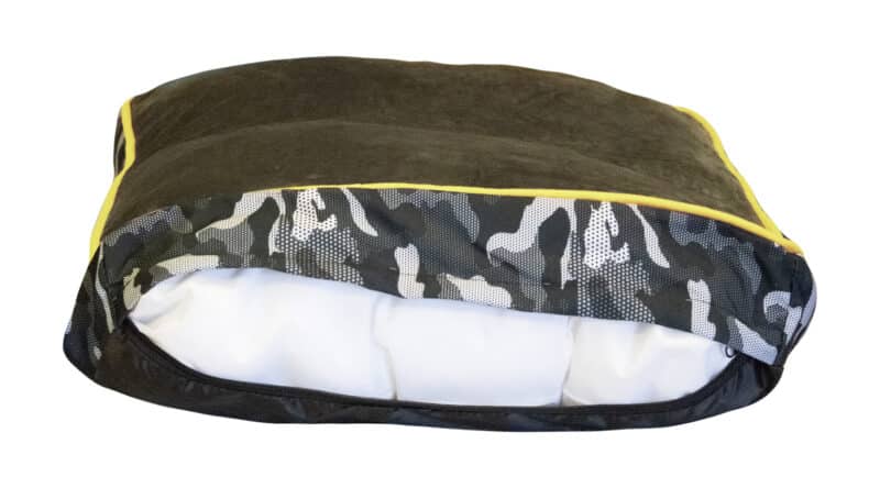 materasso per cani camouflage