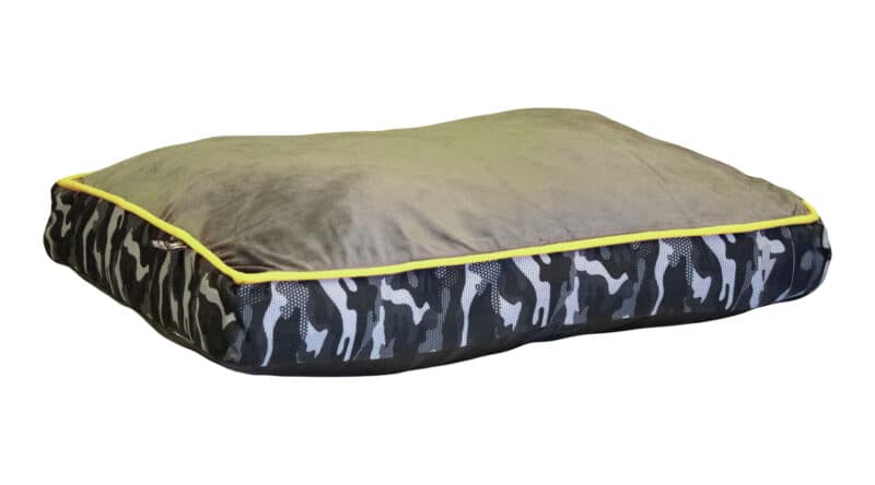 materasso per cani camouflage