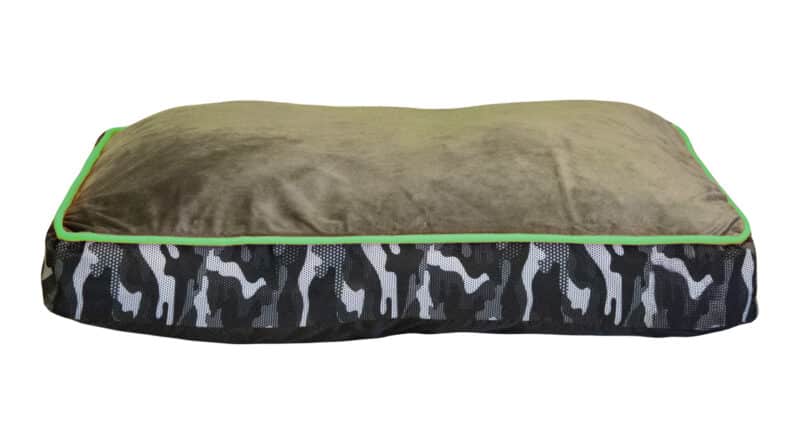 materasso per cani camouflage