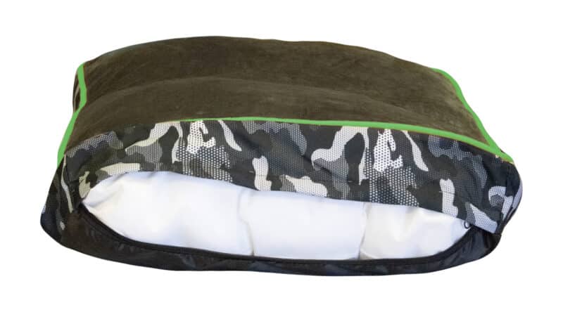 materasso per cani camouflage