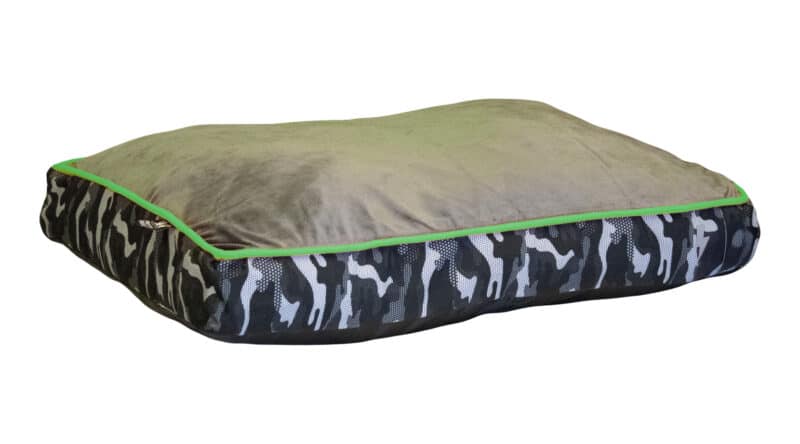 materasso per cani camouflage
